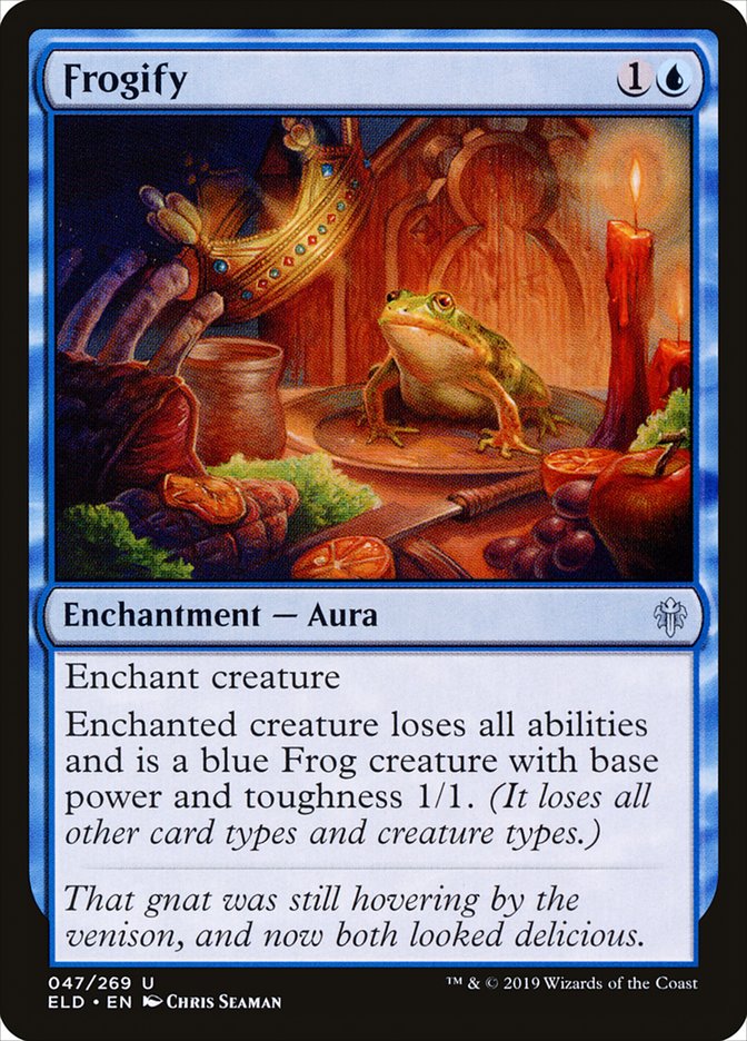 Frogify [Throne of Eldraine] Magic: The Gathering