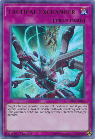 Tactical Exchanger [DUPO-EN026] Ultra Rare Yu-Gi-Oh!