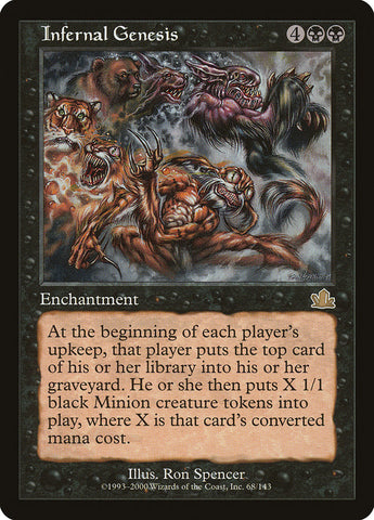 Infernal Genesis [Prophecy] Magic: The Gathering