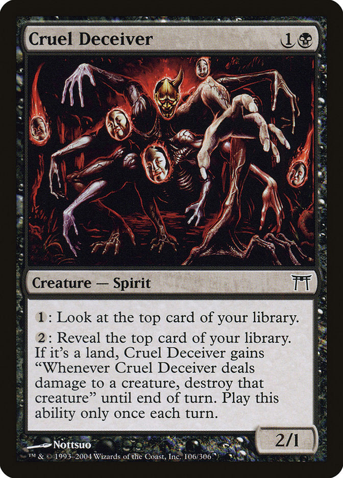 Cruel Deceiver [Champions of Kamigawa] Magic: The Gathering