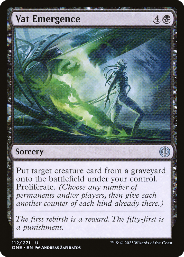 Vat Emergence [Phyrexia: All Will Be One] Magic: The Gathering