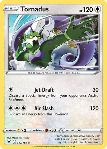 Tornadus (142/185) [Sword & Shield: Vivid Voltage] Pokémon