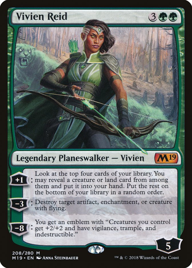 Vivien Reid [Core Set 2019] Magic: The Gathering