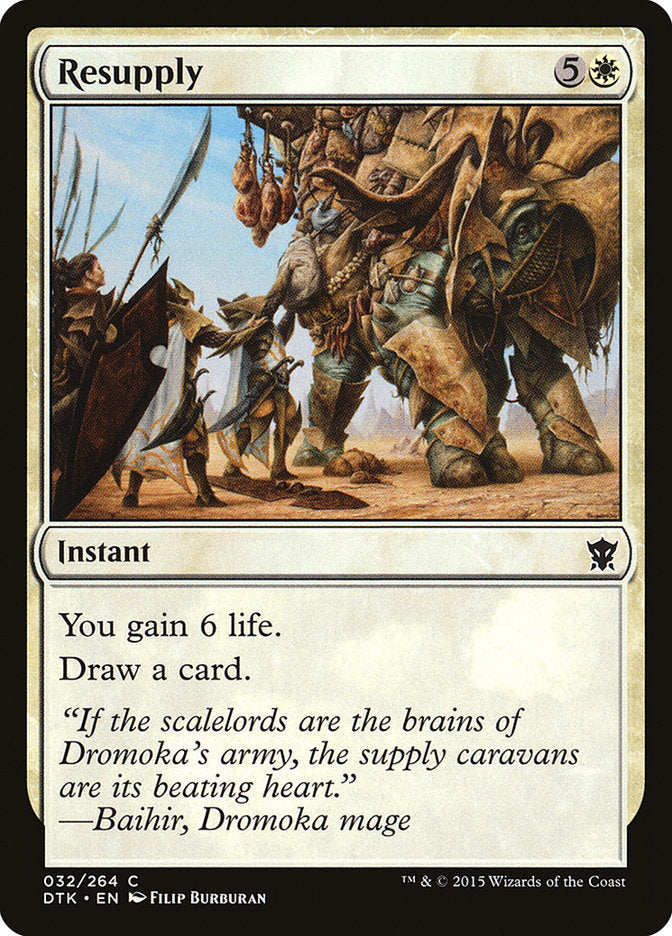 Resupply [Dragons of Tarkir] Magic: The Gathering