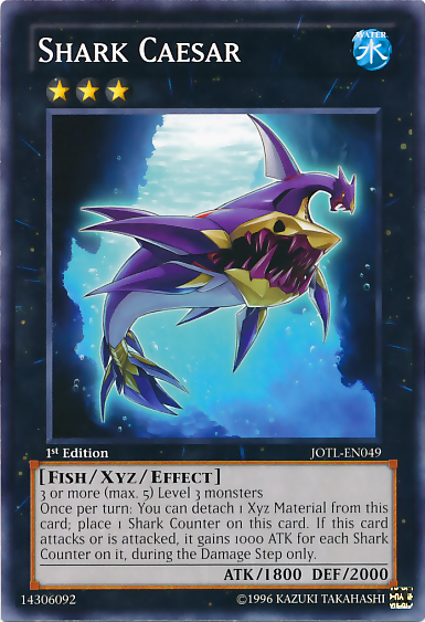 Shark Caesar [JOTL-EN049] Common Yu-Gi-Oh!
