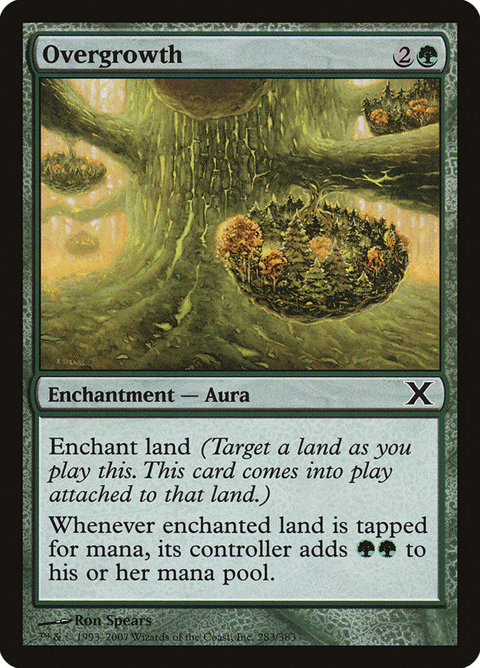 Overgrowth [Tenth Edition] Magic: The Gathering