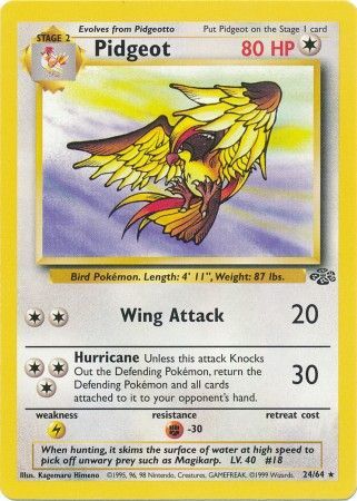 Pidgeot (24/64) [Jungle Unlimited] Pokémon