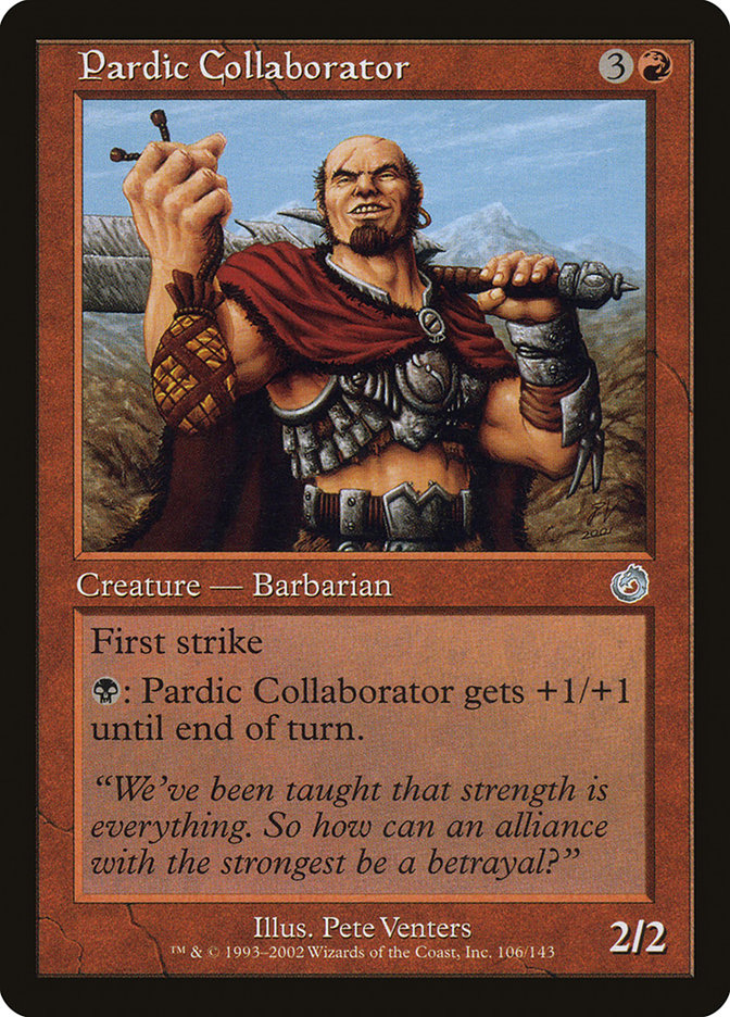 Pardic Collaborator [Torment] Magic: The Gathering