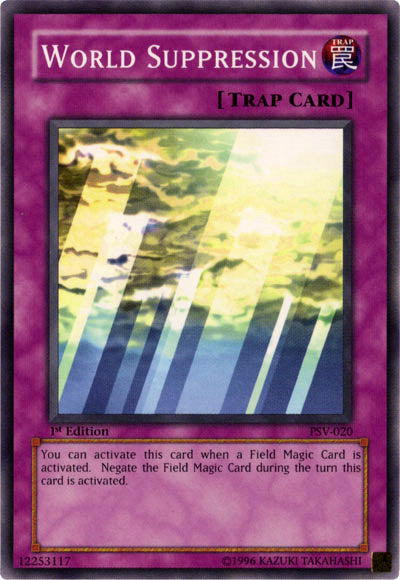 World Suppression [PSV-020] Common Yu-Gi-Oh!