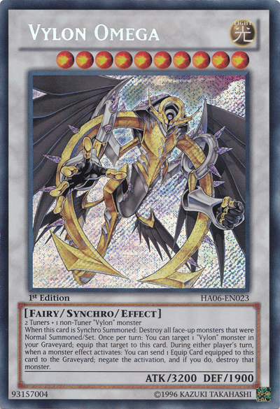 Vylon Omega [HA06-EN023] Secret Rare Yu-Gi-Oh!