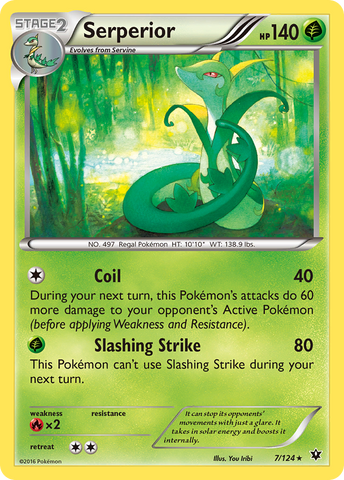 Serperior (7/124) [XY: Fates Collide] Pokémon