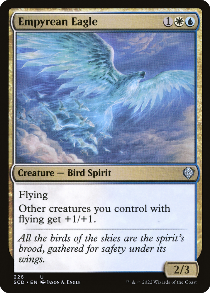 Empyrean Eagle [Starter Commander Decks] Magic: The Gathering