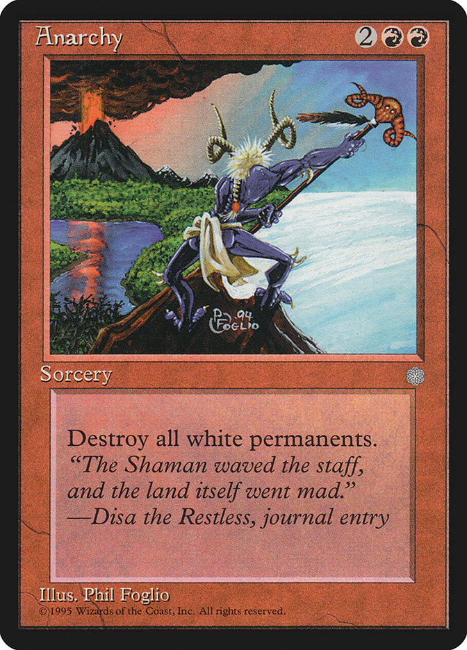 Anarchy [Ice Age] Magic: The Gathering