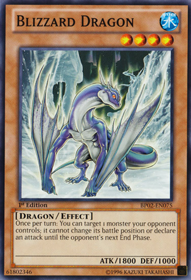 Blizzard Dragon [BP02-EN075] Common Yu-Gi-Oh!
