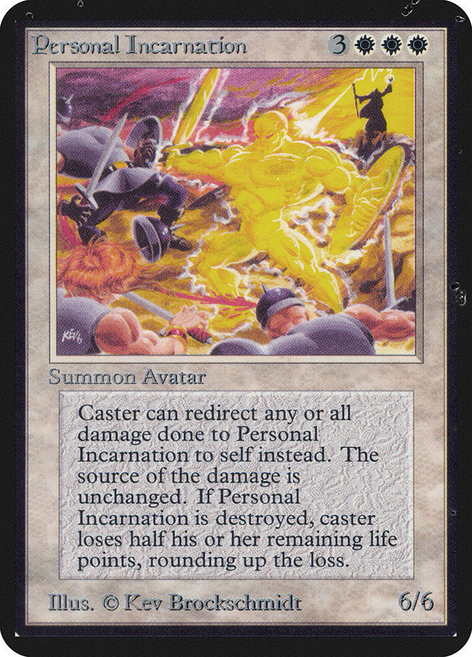 Personal Incarnation [Alpha Edition] Magic: The Gathering