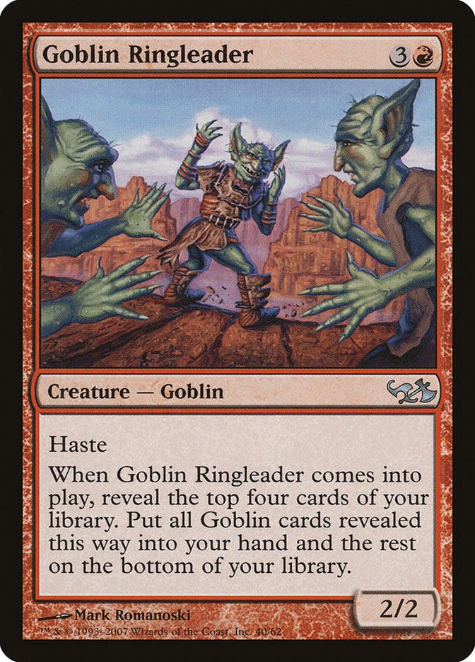 Goblin Ringleader [Duel Decks: Elves vs. Goblins] Magic: The Gathering