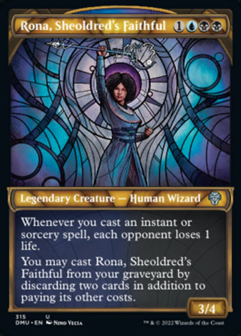 Rona, Sheoldred's Faithful (Showcase) [Dominaria United] Magic: The Gathering