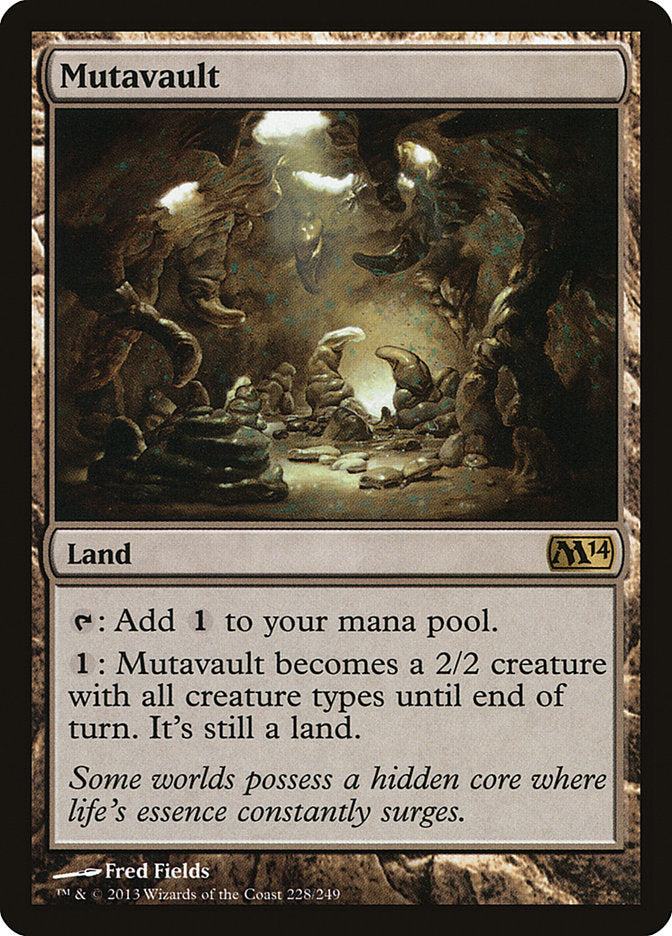 Mutavault [Magic 2014] Magic: The Gathering