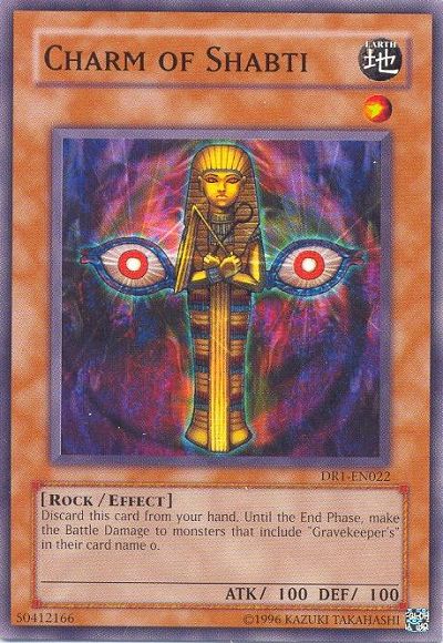 Charm of Shabti [DR1-EN022] Common Yu-Gi-Oh!