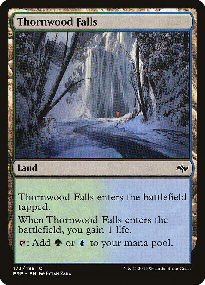 Thornwood Falls [Fate Reforged] Magic: The Gathering
