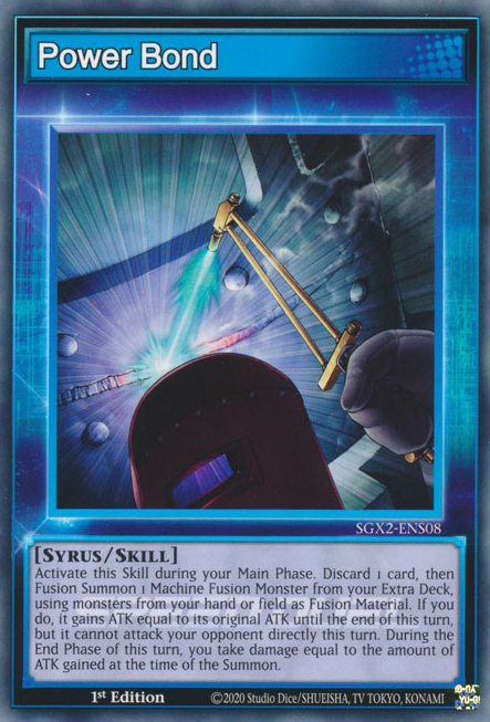 Power Bond [SGX2-ENS08] Common Yu-Gi-Oh!