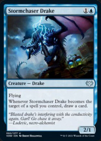 Stormchaser Drake [Innistrad: Crimson Vow] Magic: The Gathering