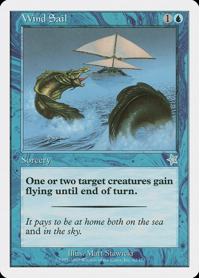 Wind Sail [Starter 1999] Magic: The Gathering