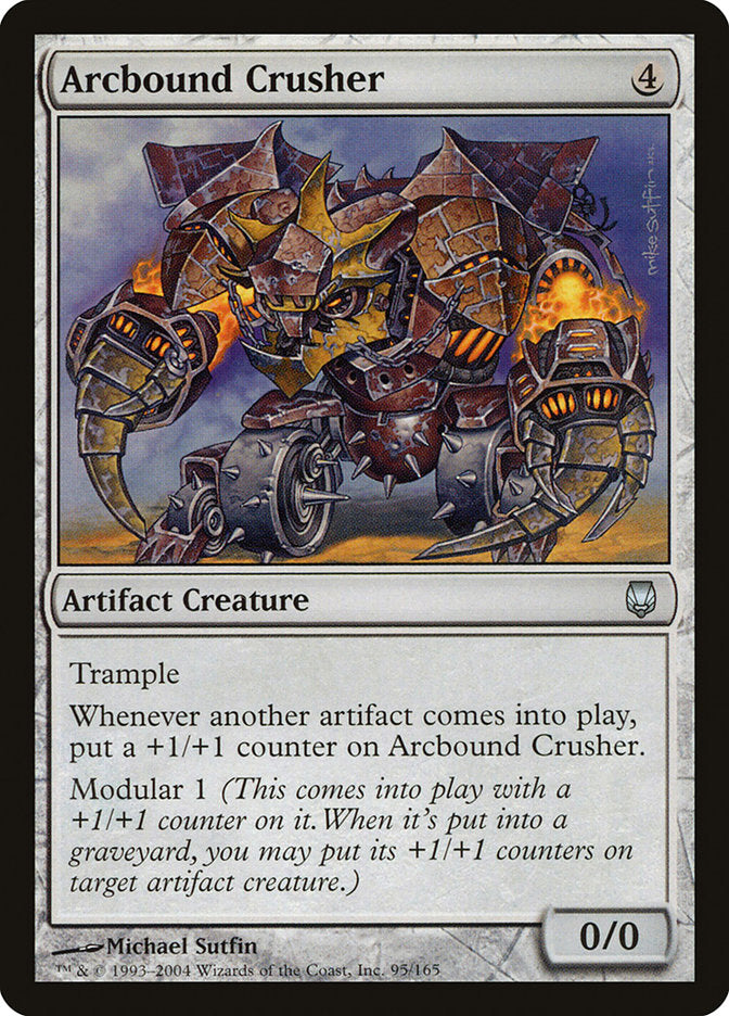 Arcbound Crusher [Darksteel] Magic: The Gathering