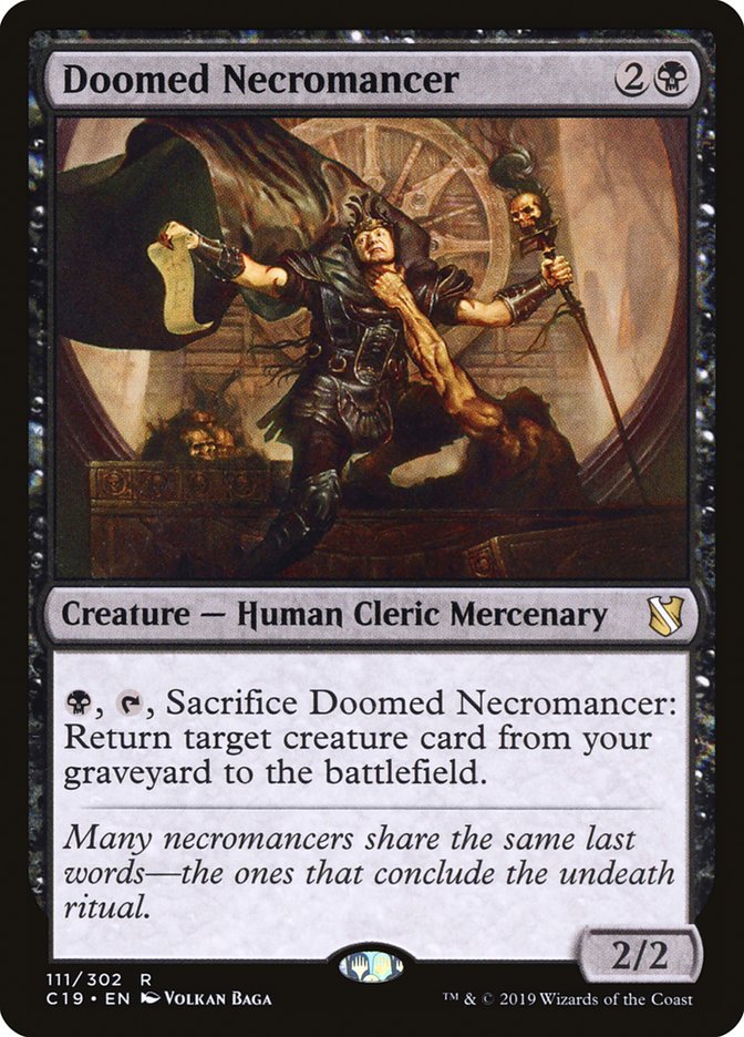 Doomed Necromancer [Commander 2019] Magic: The Gathering