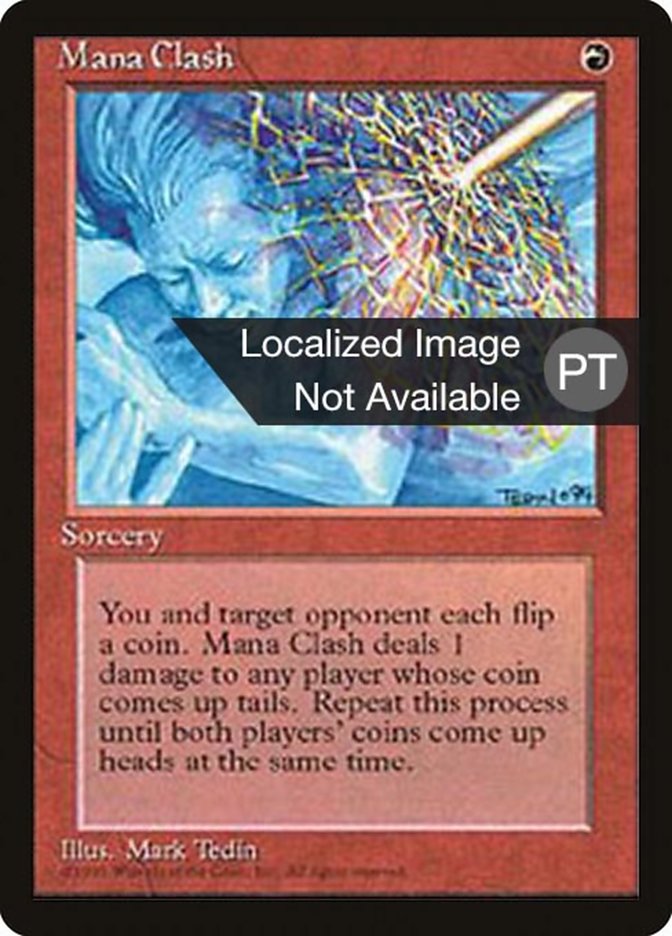 Mana Clash [Fourth Edition (Foreign Black Border)] Magic: The Gathering