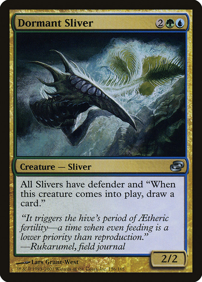 Dormant Sliver [Planar Chaos] Magic: The Gathering