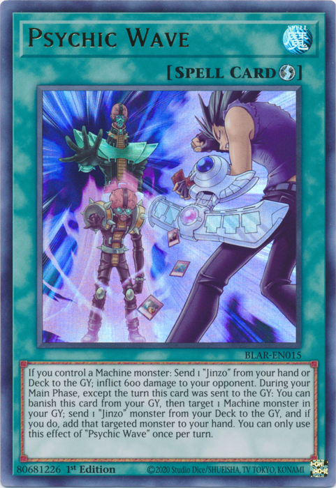 Psychic Wave [BLAR-EN015] Ultra Rare Yu-Gi-Oh!