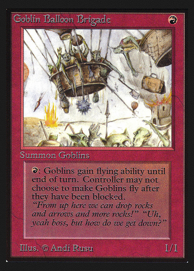 Goblin Balloon Brigade [International Collectors' Edition] Magic: The Gathering