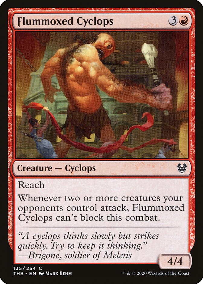Flummoxed Cyclops [Theros Beyond Death] Magic: The Gathering
