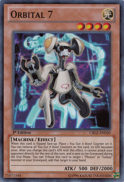 Orbital 7 [CBLZ-EN020] Super Rare Yu-Gi-Oh!
