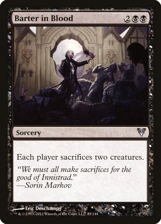 Barter in Blood [Avacyn Restored] Magic: The Gathering