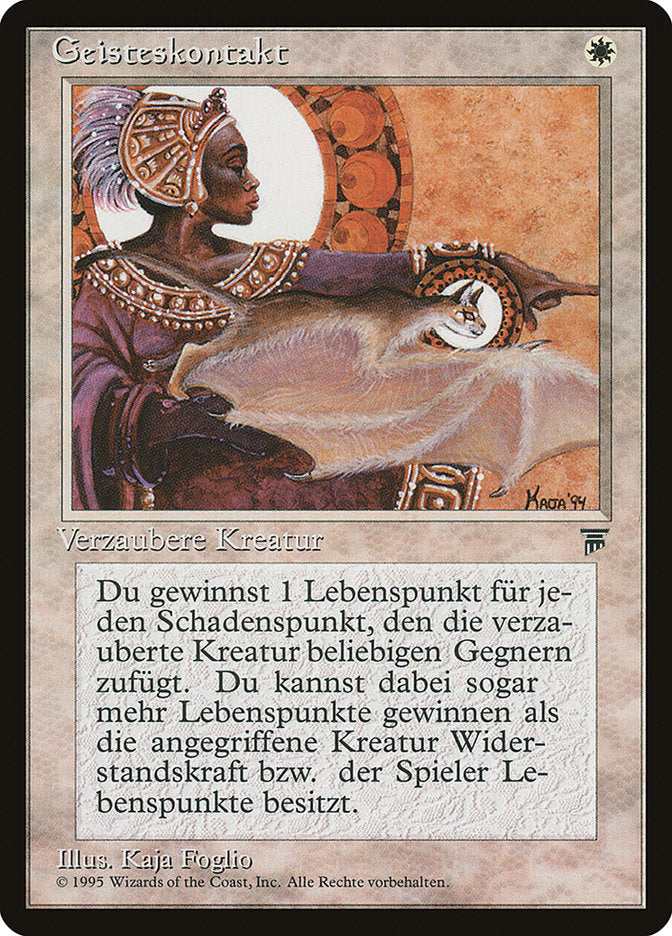 Spirit Link (German) - "Geisteskontakt" [Renaissance] Magic: The Gathering