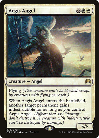 Aegis Angel [Magic Origins] Magic: The Gathering