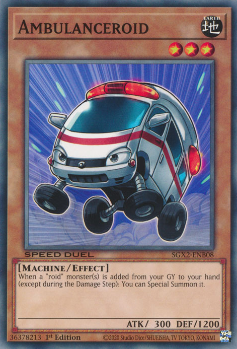 Ambulanceroid [SGX2-ENB08] Common Yu-Gi-Oh!