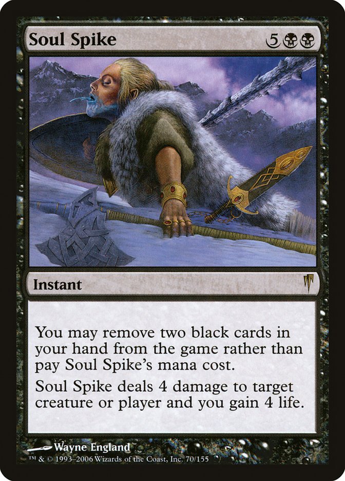 Soul Spike [Coldsnap] Magic: The Gathering