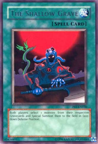 The Shallow Grave [PSV-EN036] Rare Yu-Gi-Oh!