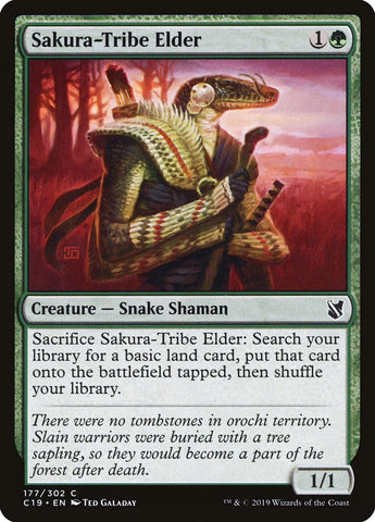 Sakura-Tribe Elder [Commander 2019] Magic: The Gathering