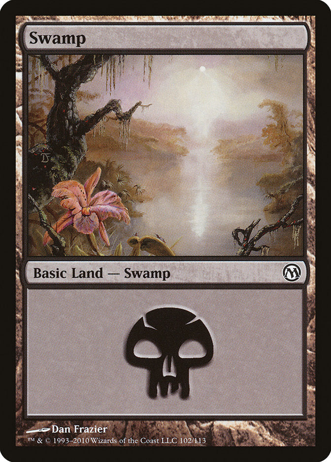 Swamp (102) [Duels of the Planeswalkers] Magic: The Gathering