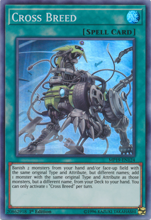 Cross Breed [MP19-EN124] Super Rare Yu-Gi-Oh!
