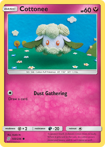 Cottonee (143/236) [Sun & Moon: Unified Minds] Pokémon