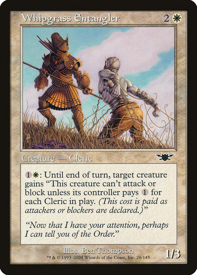 Whipgrass Entangler [Legions] Magic: The Gathering
