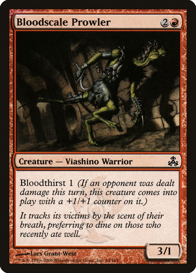 Bloodscale Prowler [Guildpact] Magic: The Gathering