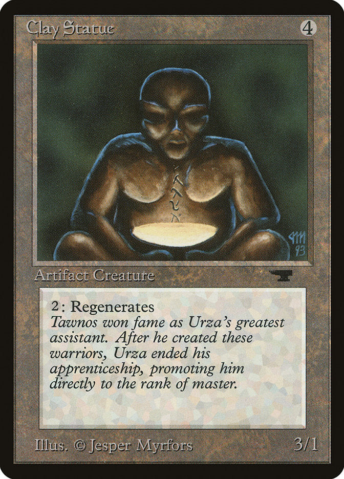 Clay Statue [Antiquities] Magic: The Gathering