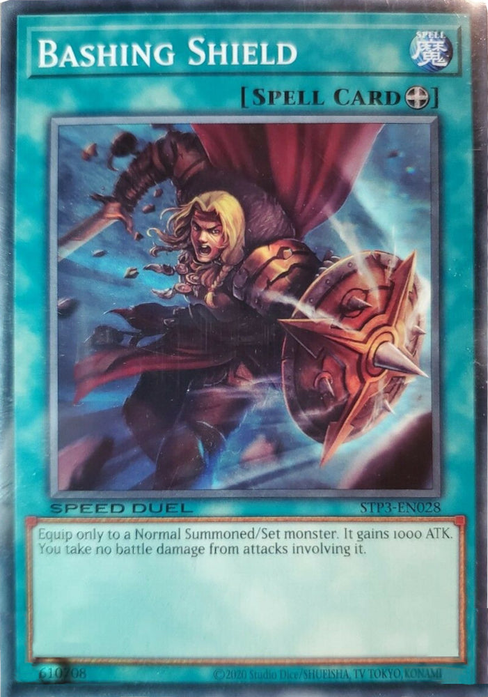 Bashing Shield [STP3-EN028] Common Yu-Gi-Oh!