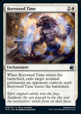 Borrowed Time [Innistrad: Midnight Hunt] Magic: The Gathering